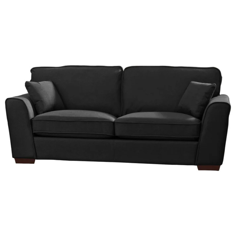 Hadley Charcoal Fabric 3 Seater Sofa – Modern Everyday Comfort