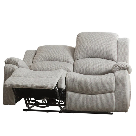 Hartford Light Grey Fabric 2 Seater Electric Recliner Sofa – Supportive Comfort Seating