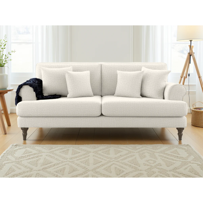 Summer Sofa Beige 3 Seater – Contemporary Comfort for Modern Living