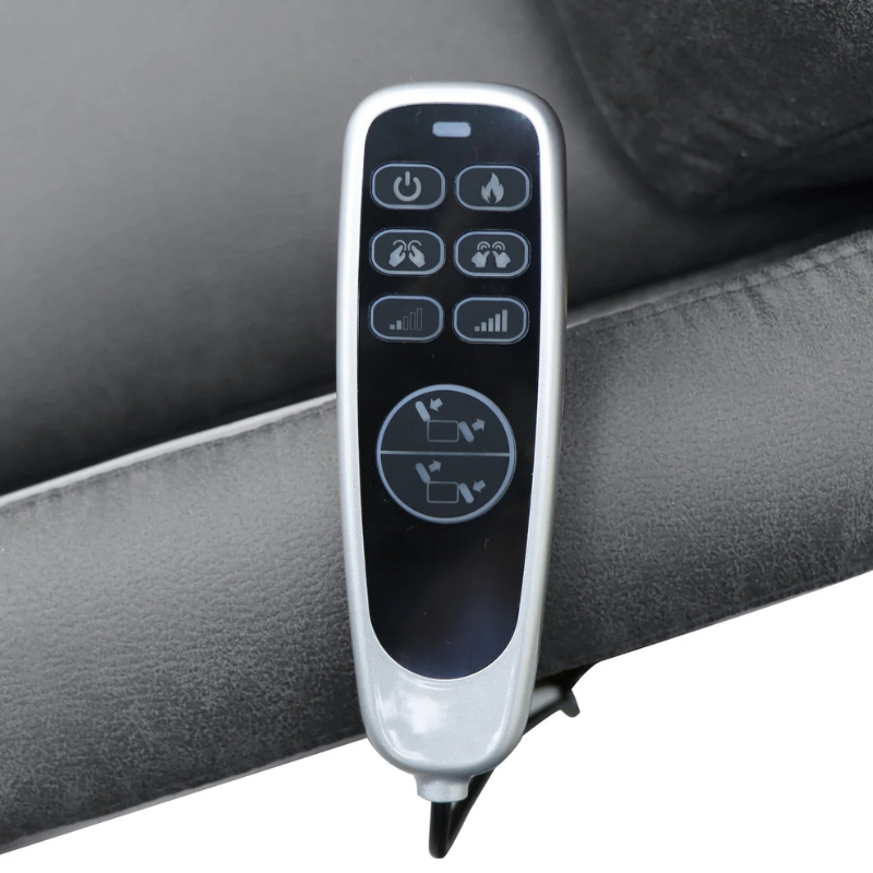 Vigo Grey Rise & Recline Chair – Electric Recliner with Massage, Heat, USB & USB-C