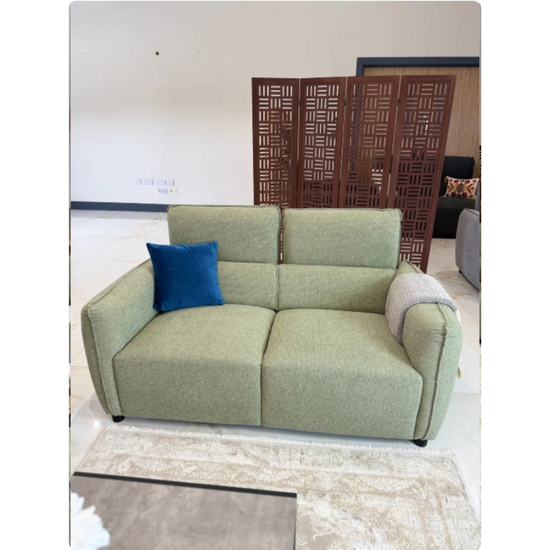 Ascot Green Sofa 3+2 Set | Modern Fabric Sofa Suite UK