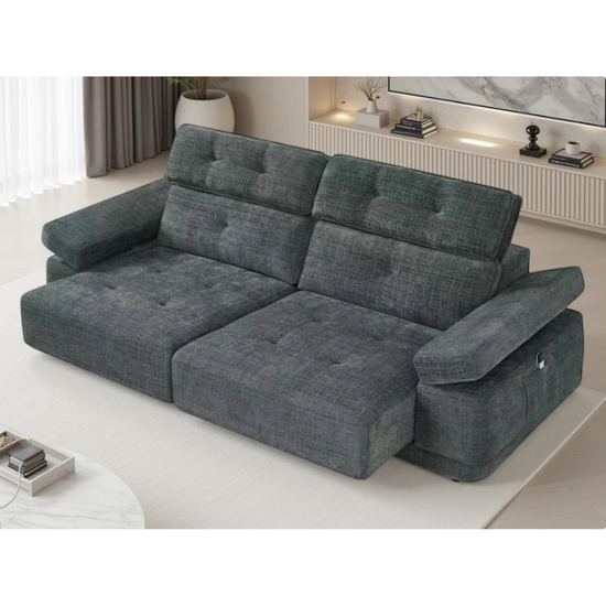Kendal Dark Grey Floating Sofabed | Modern Sofa Bed UK
