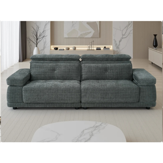 Kendal Dark Grey Floating Sofabed | Modern Sofa Bed UK