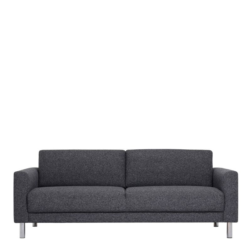 Cleveland 3-Seater Sofa in Nova Anthracite W 2090 x H 810 x D 900 mm-Sofa-FTG-