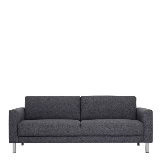 Cleveland 3-Seater Sofa in Nova Anthracite W 2090 x H 810 x D 900 mm-Sofa-FTG-