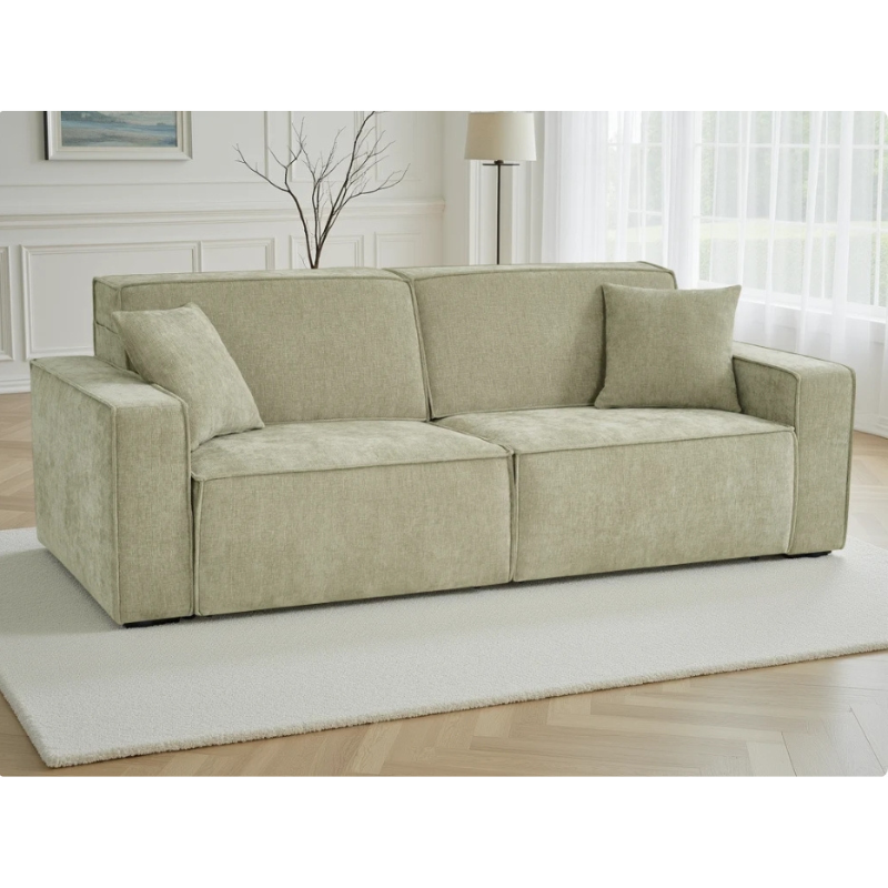 Houston Grey Electric Sofabed 3 Seater | Modern Fabric Sofa Bed UK