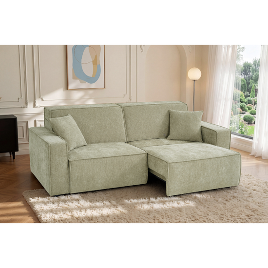 Houston Grey Electric Sofabed 3 Seater | Modern Fabric Sofa Bed UK