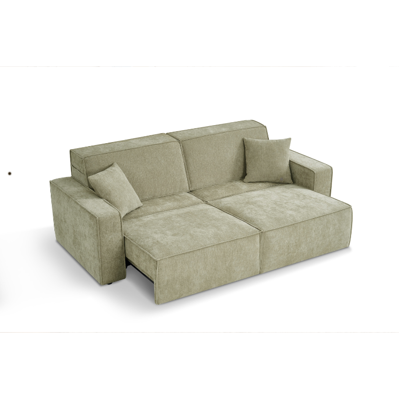 Houston Grey Electric Sofabed 3 Seater | Modern Fabric Sofa Bed UK