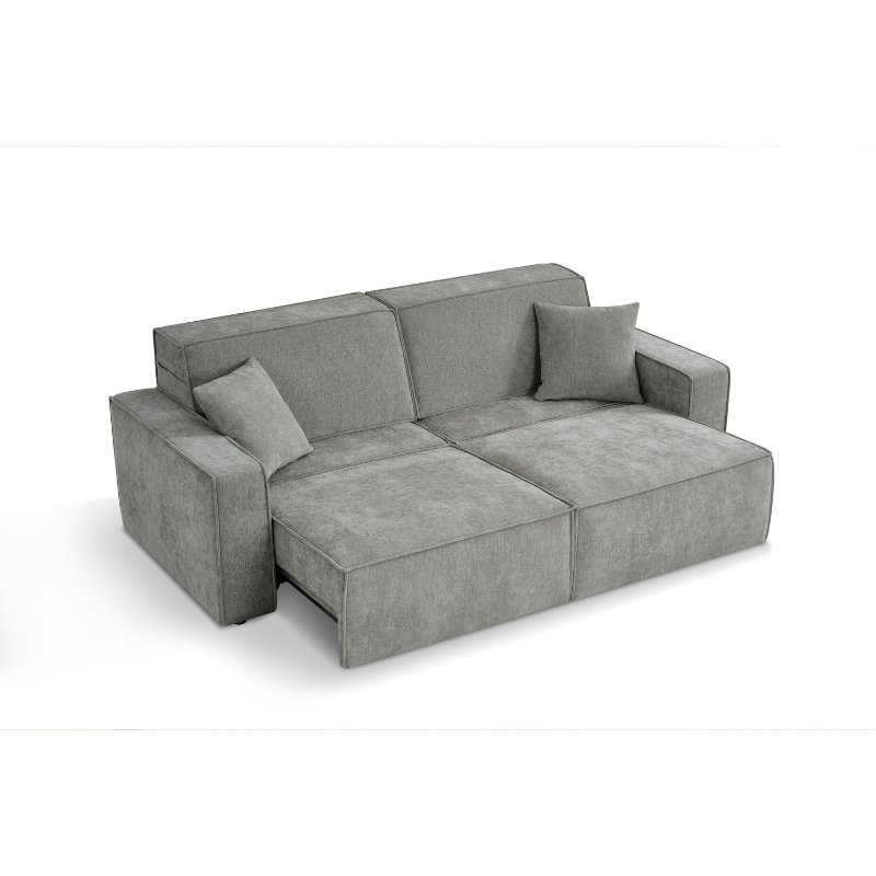 Houston Green Electric Sofabed 3 Seater | Modern Fabric Sofa Bed UK